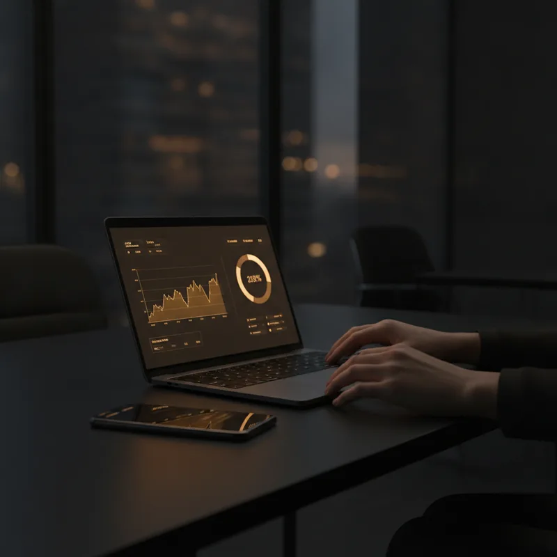 Fiptorinix Primo dashboard showing balance, performance tiles and recent activity